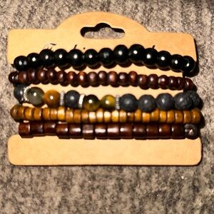 Mens stretchy bracelet